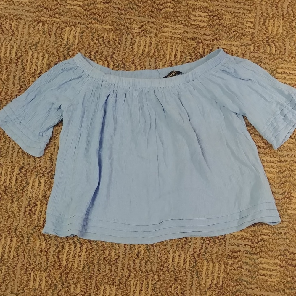 Very J off the shoulder top, size S